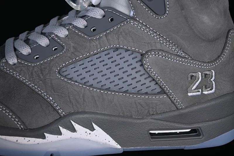 All categories Air Jordan Jordan series basketball shoes Air Jordan 5 TG version Air Jordan 5 "Wolf Grey" AJ5 Joe 5 Wolf Gray first layer basketball shoes DD0587-002